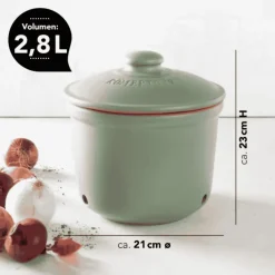 Tarro para verduras de terracota Römertopf