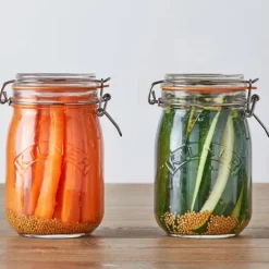 Tarros herméticos de cristal Clip Top de Kilner®