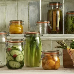 Tarros herméticos de cristal Clip Top de Kilner®