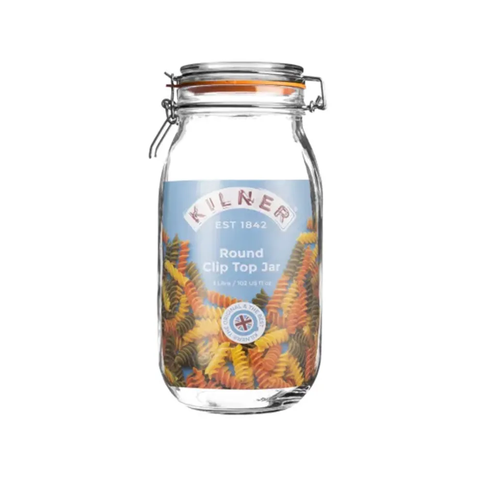 Tarros herméticos de cristal Clip Top de Kilner®