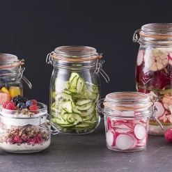 Tarros herméticos de cristal Clip Top de Kilner®