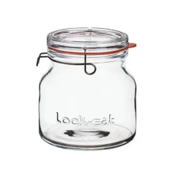 Tarros y botellas herméticas de cristal Lock Eat Luigi Bormioli