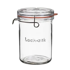 Tarros y botellas herméticas de cristal Lock Eat Luigi Bormioli