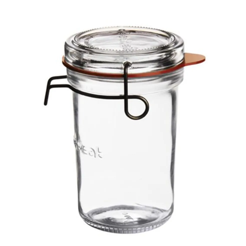 Tarros y botellas herméticas de cristal Lock Eat Luigi Bormioli