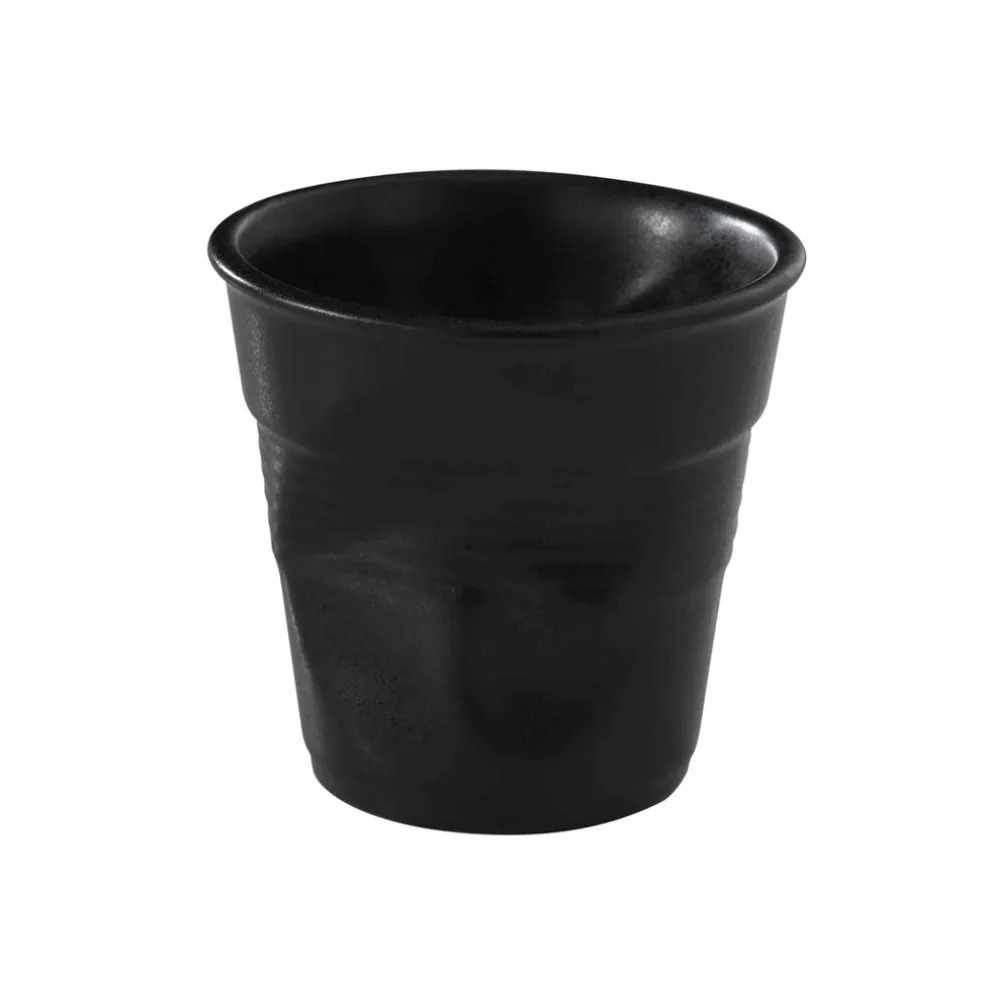 Taza arrugada tipo espresso de porcelana 80 ml Revol