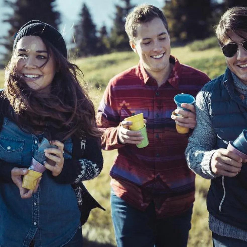 Taza arrugada tipo espresso de porcelana 80 ml Revol