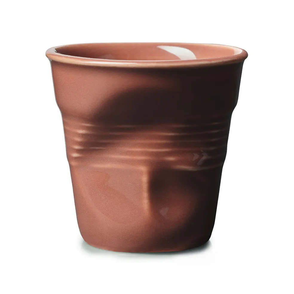 Taza arrugada tipo espresso de porcelana 80 ml Revol