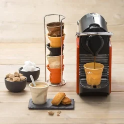 Taza arrugada tipo espresso de porcelana 80 ml Revol