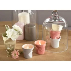 Taza arrugada tipo espresso de porcelana 80 ml Revol