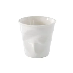 Taza arrugada tipo espresso de porcelana 80 ml Revol