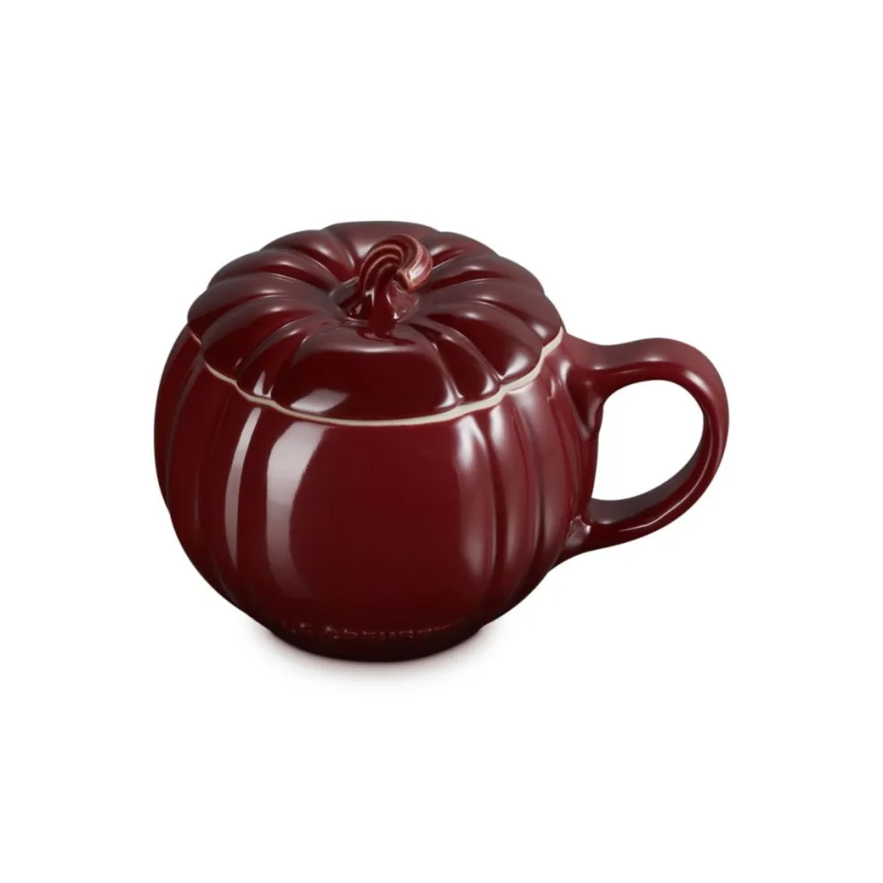 Taza cerámica calabaza con tapa 400 ml Le Creuset