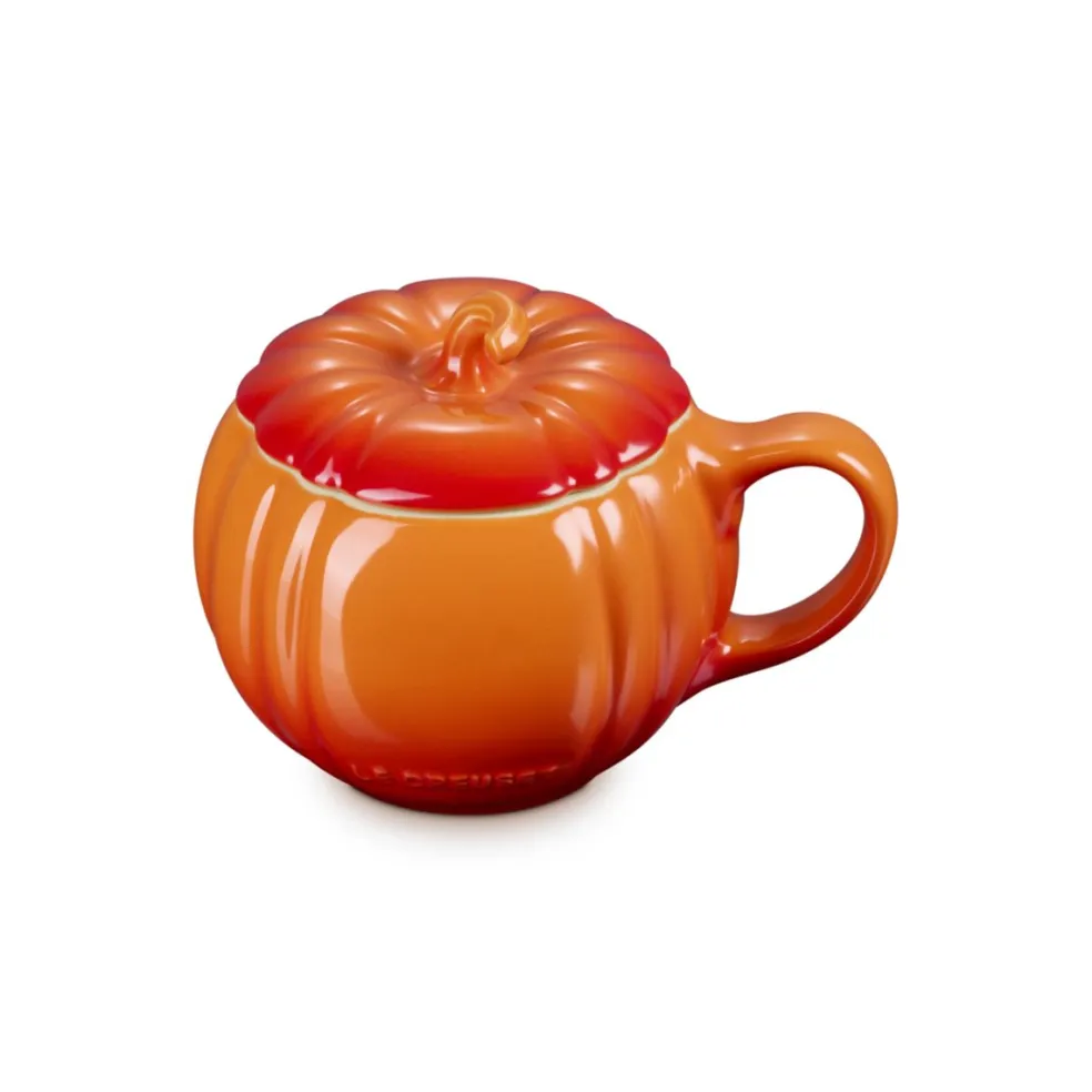 Taza cerámica calabaza con tapa 400 ml Le Creuset