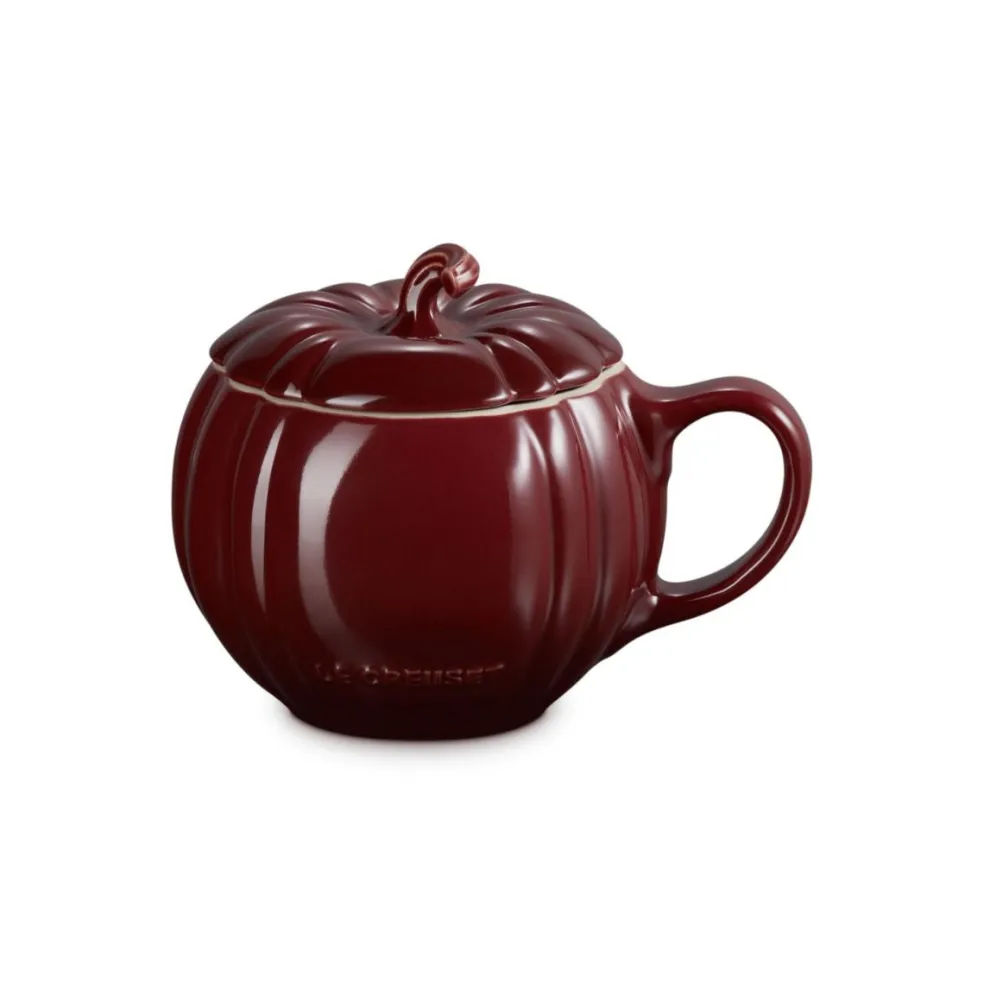 Taza cerámica calabaza con tapa 400 ml Le Creuset