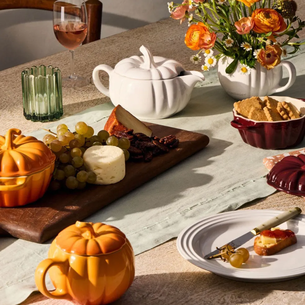 Taza cerámica calabaza con tapa 400 ml Le Creuset