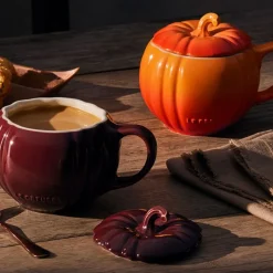 Taza cerámica calabaza con tapa 400 ml Le Creuset