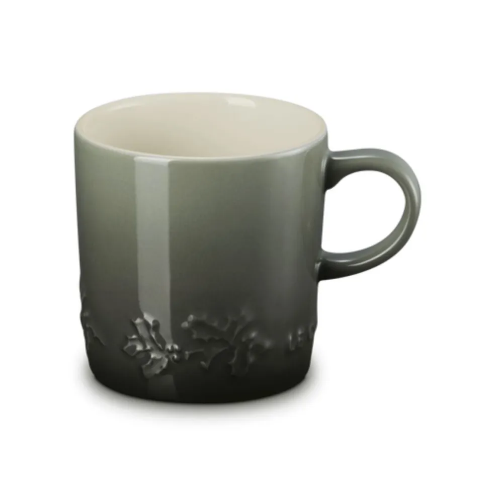 Taza cerámica tipo mug Holly ¡Edición Especial Navidad! Le Creuset