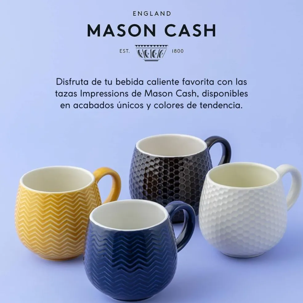 Taza de gres Chevron Mason Cash