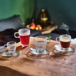 Taza de vidrio Barshine Bormioli Rocco