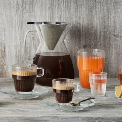 Taza de vidrio Barshine Bormioli Rocco