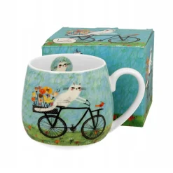 Taza mug ancha de porcelana Duo