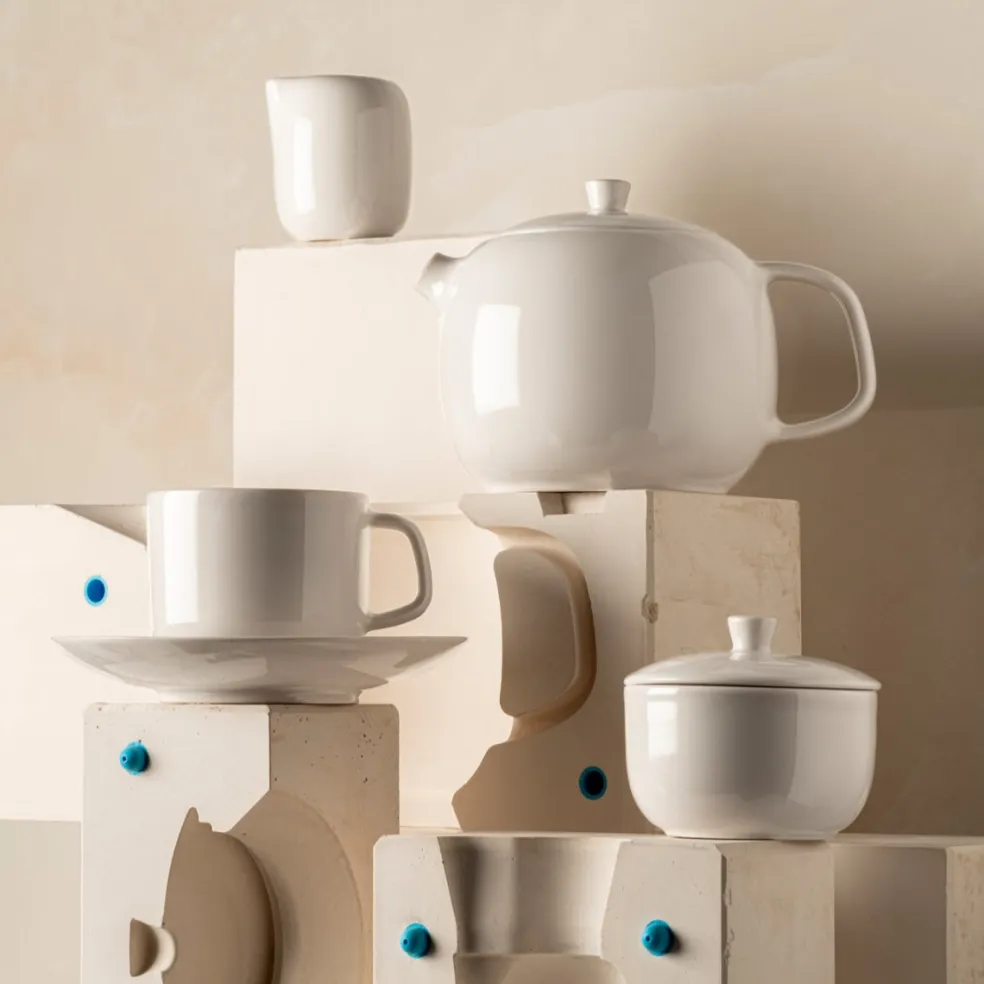 Taza Mug de porcelana francesa Madeleine Revol