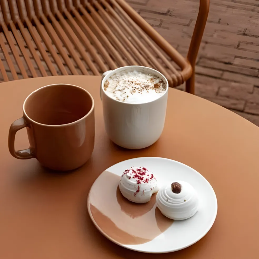Taza Mug de porcelana francesa Madeleine Revol