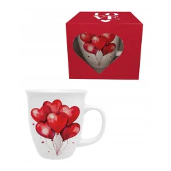 Taza Mug Jumbo 650ml de porcelana Love Duo
