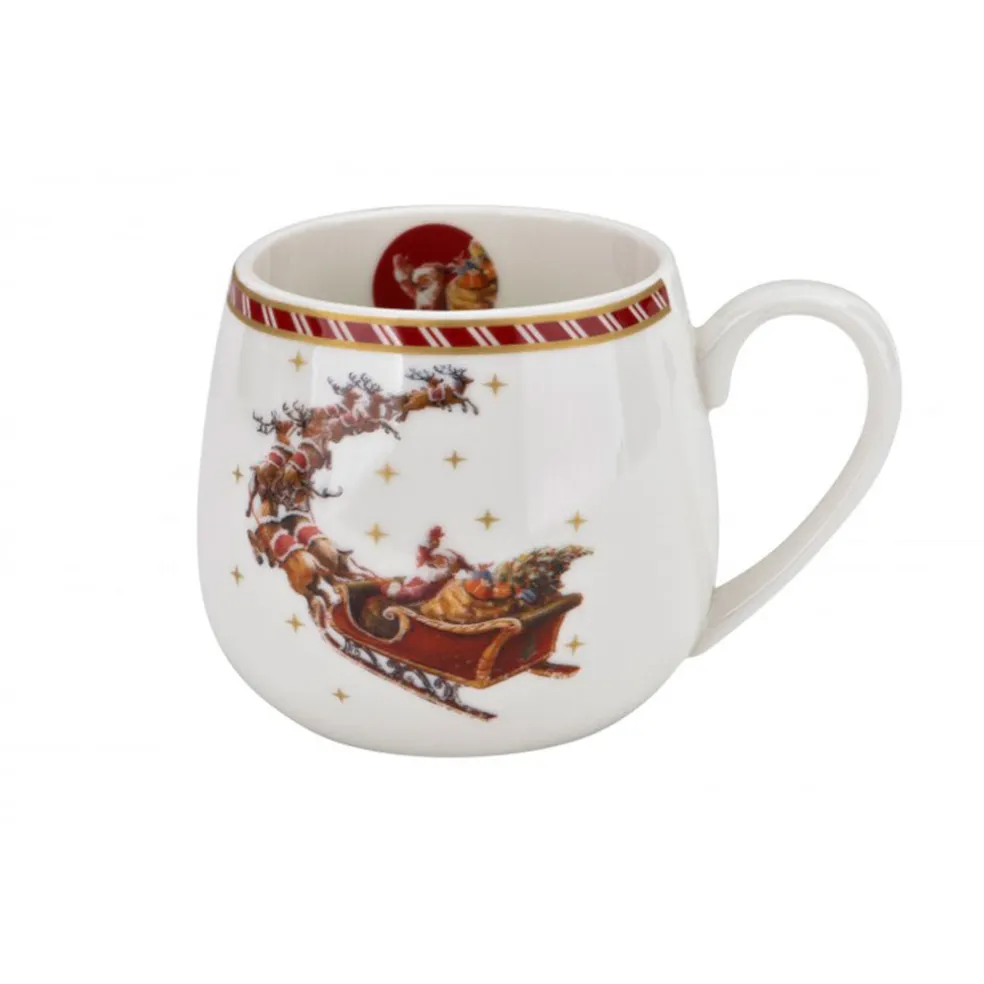 Taza Mug Trineo Papa Noel Duo