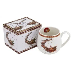 Taza Mug Trineo Papa Noel Duo