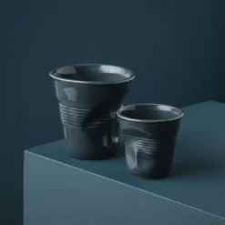 Tazas arrugadas de porcelana 180 ml Revol