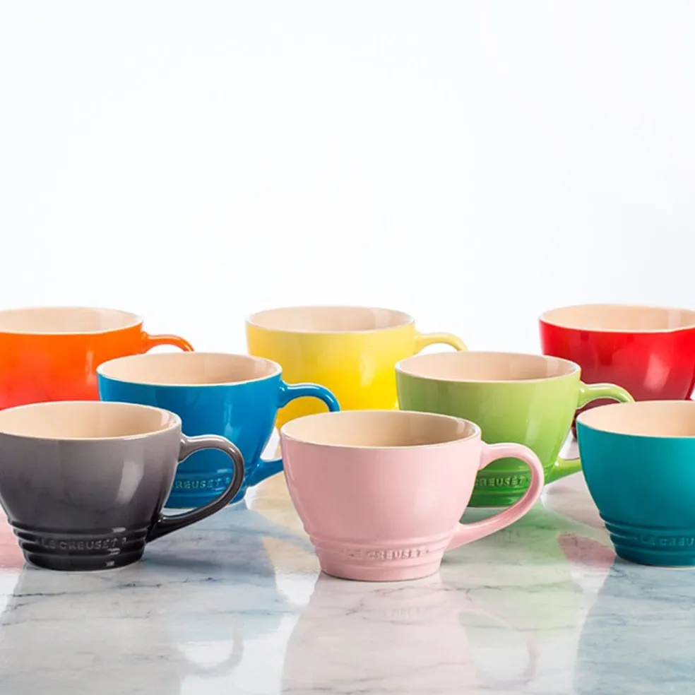 Tazas cerámicas para capuccino 400ml Le Creuset