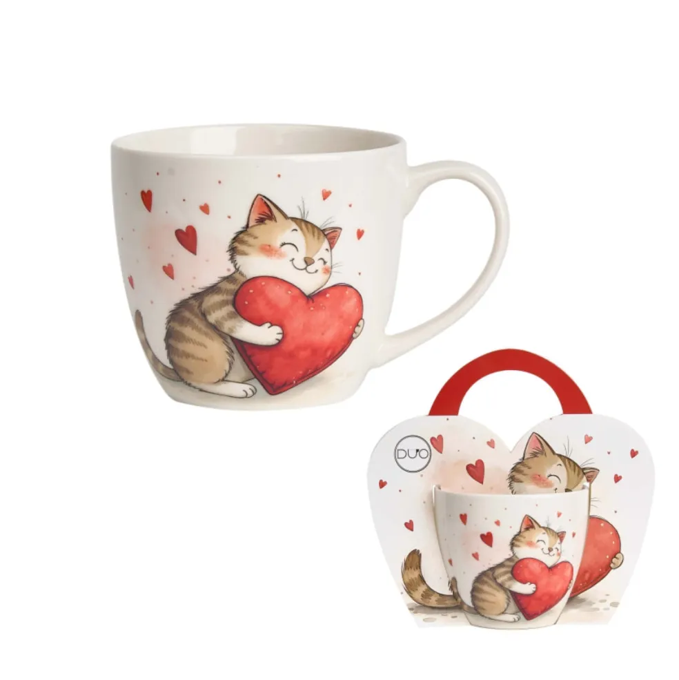 Taza XL Mug de porcelana Love Duo