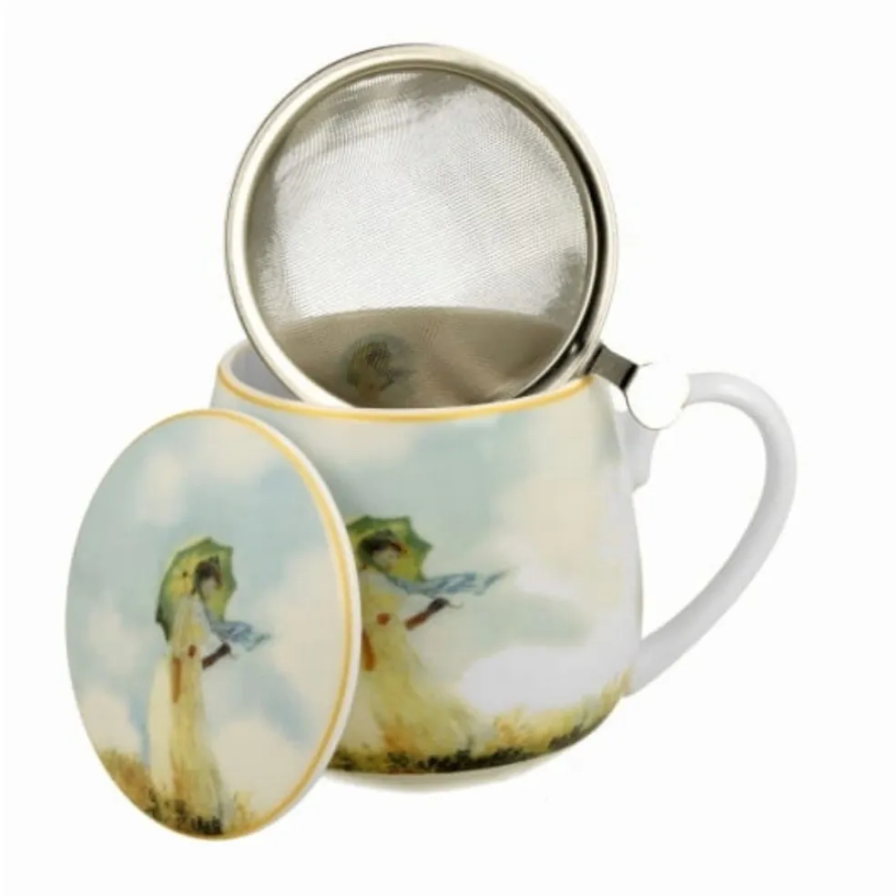 Taza XL para infusiones de porcelana Duo