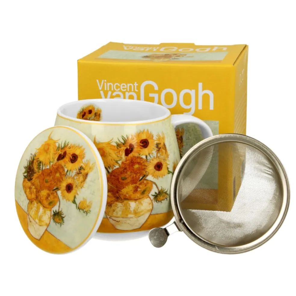 Taza XL para infusiones de porcelana Duo