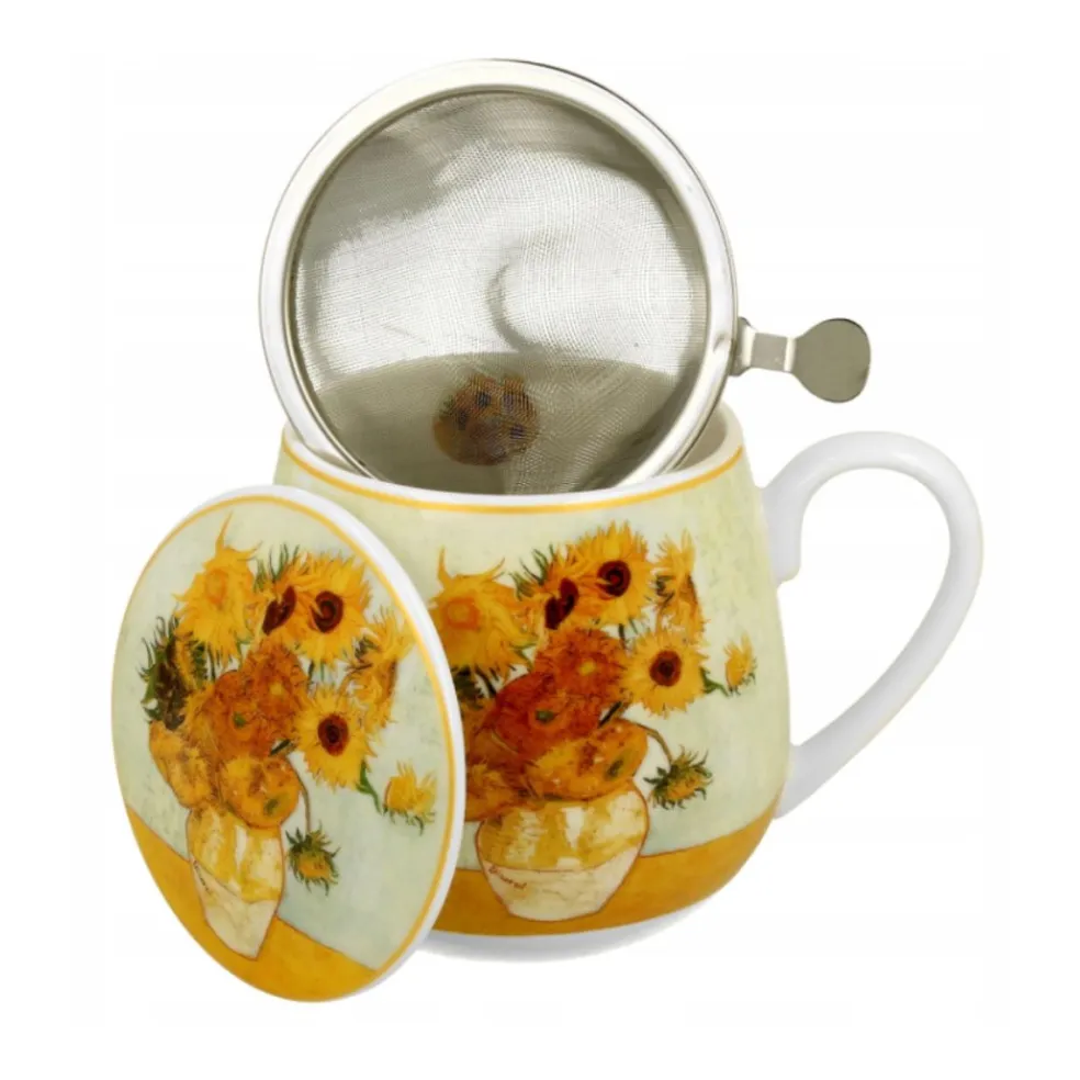 Taza XL para infusiones de porcelana Duo