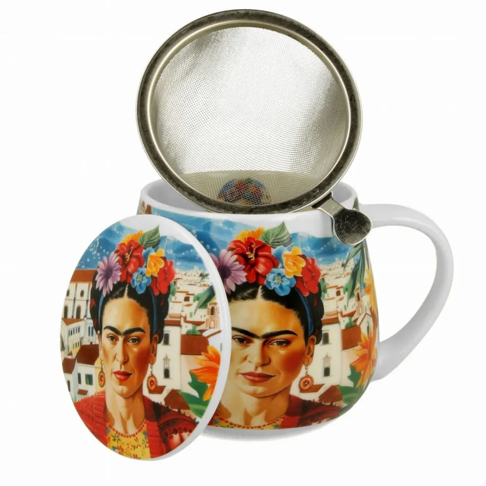 Taza XL para infusiones de porcelana Duo