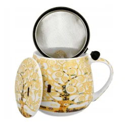 Taza XL para infusiones de porcelana Duo