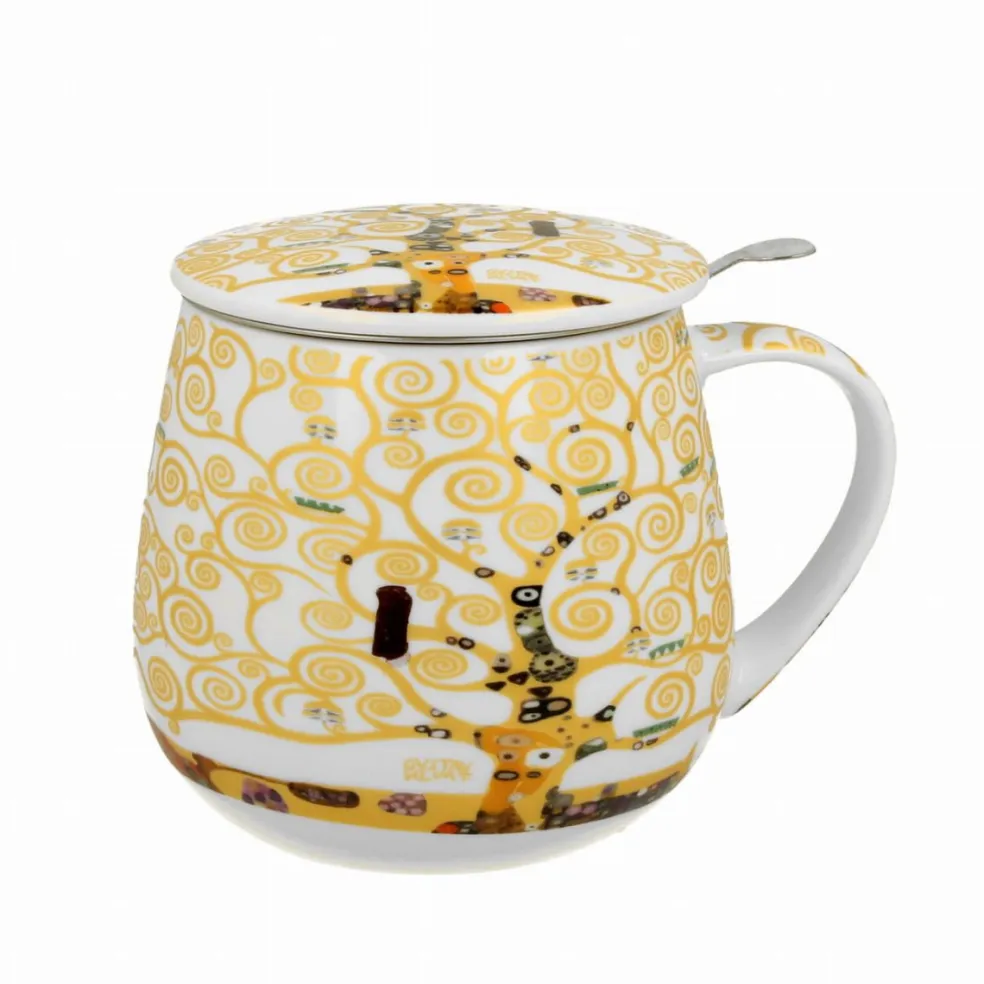 Taza XL para infusiones de porcelana Duo