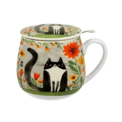 Taza XL para infusiones de porcelana Duo