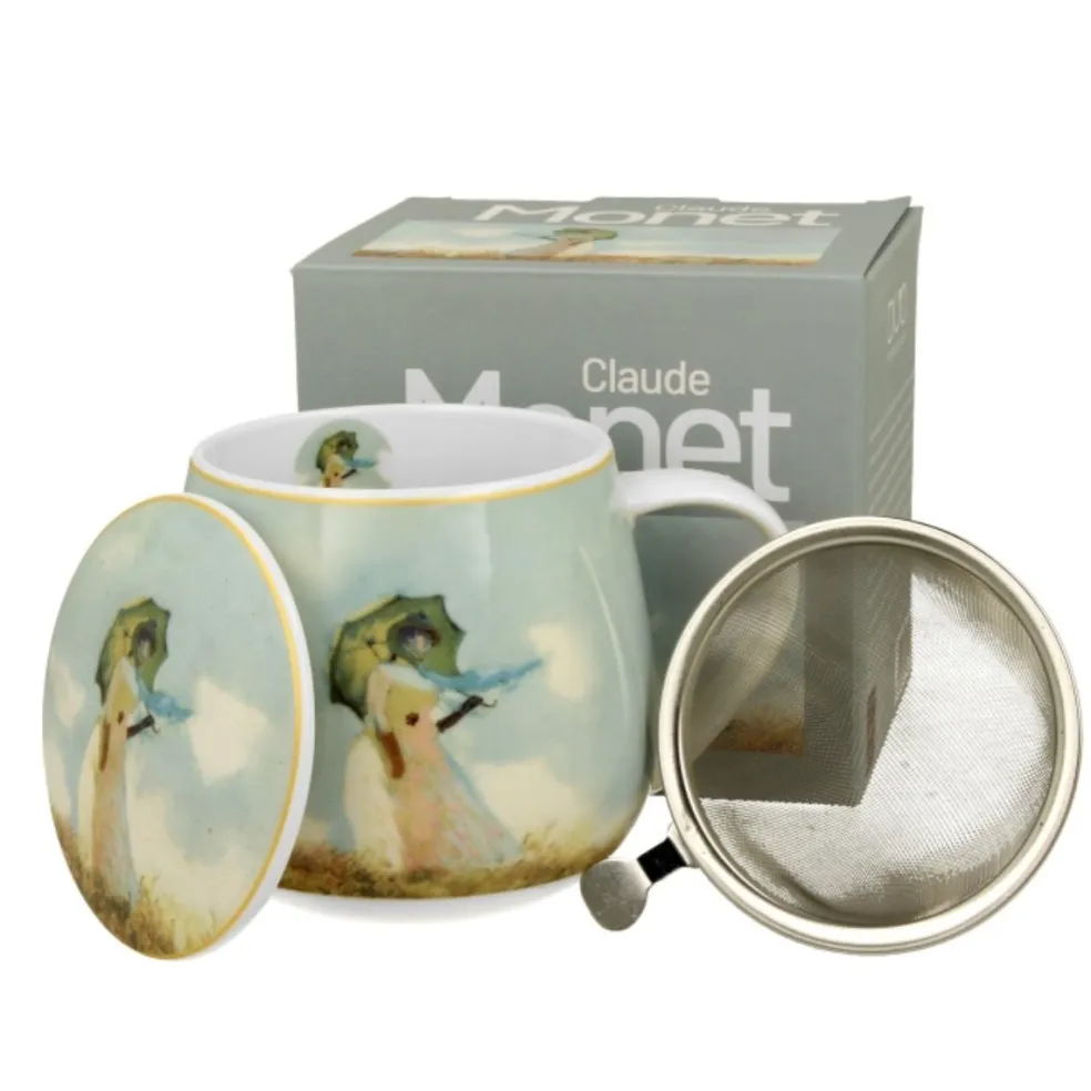 Taza XL para infusiones de porcelana Duo