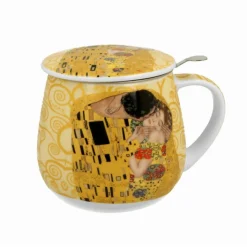 Taza XL para infusiones de porcelana Duo
