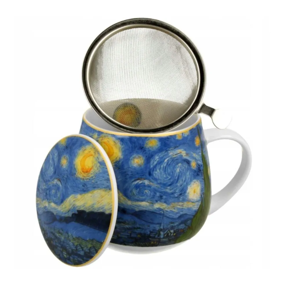 Taza XL para infusiones de porcelana Duo