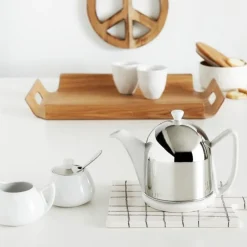 Tetera cerámica con carcasa aislante de inox Cosy® Manto Bredemeijer