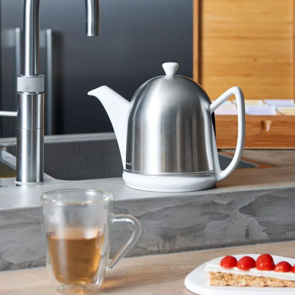 Tetera cerámica con carcasa aislante de inox Cosy® Manto Bredemeijer