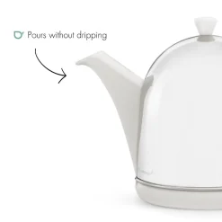 Tetera cerámica con carcasa aislante de inox Cosy® Manto Bredemeijer