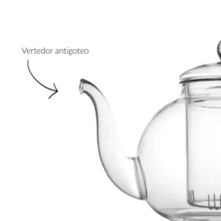 Tetera de cristal con infusor Verona Bredemeijer