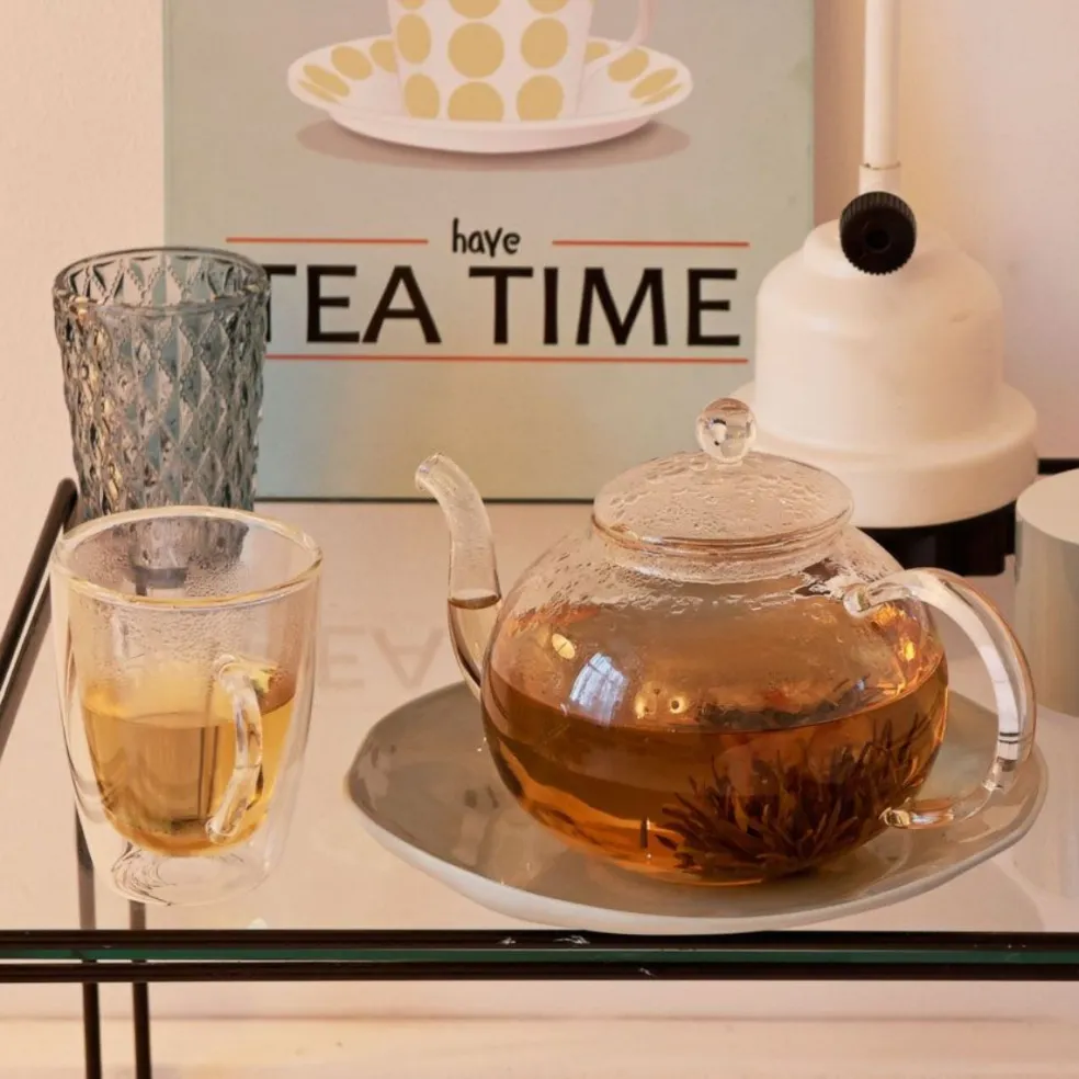Tetera de cristal con infusor Verona Bredemeijer