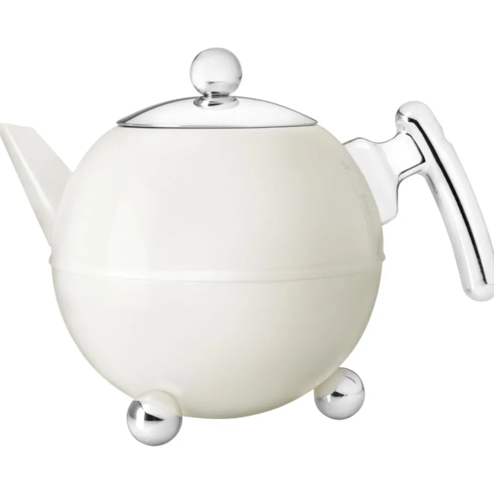 Tetera redonda de acero inox de doble pared 1,2 l Duet® Bella Ronde Bredemeijer