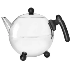 Tetera redonda de acero inox de doble pared 1,2 l Duet® Bella Ronde Bredemeijer