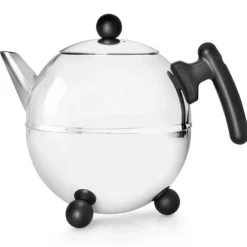 Tetera redonda de acero inox de doble pared 1,2 l Duet® Bella Ronde Bredemeijer